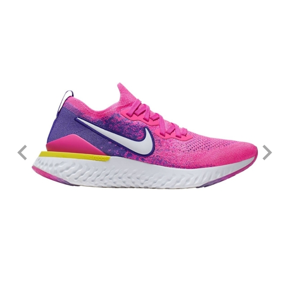Nike's Womens Epic React Flyknit 2 Running… - Picture 6 of 12